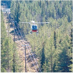 Aerial inspection / pole signs